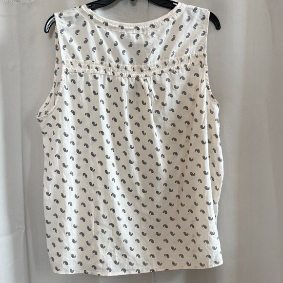 Sefra Womens Top Size XL‎ Paisley Western Boho Coastal Cowgirl Peasant 18179 - Picture 2 of 9